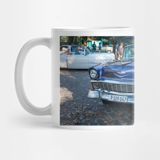 American car from the 50's in Havana, Cubas Mug